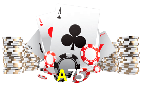 Jogue jogos de pôquer em A75